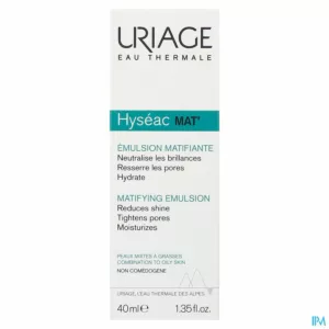 Uriage Hyseac Mat Gel Creme Tube 40ml