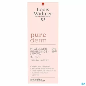 Widmer Purederm Micellaire Reinigingslotion Zonder Parfum 200ml
