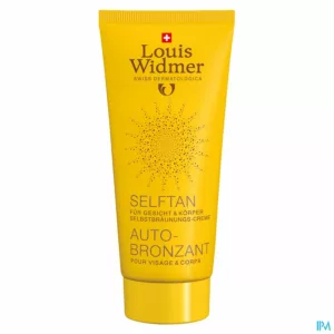 Widmer Sun Creme Bruinen Z/zon Parf 100ml
