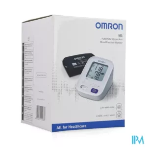 OMRON M3 (HEM-7154-E) Automatische bovenarmbloeddrukmeter met M-L manchet (22-42 cm)