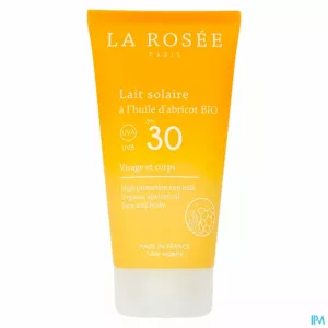 La Rosee Zonnemelk Bio Abrikozenolie Ip30 150ml