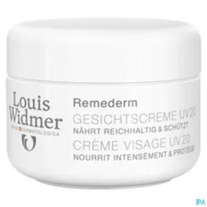 Widmer Remederm Gezichtscreme Uv20 N/parf Pot 50ml