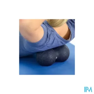 SISSEL® MYOFASCIA DOUBLE BALL - 16 cm - blauw