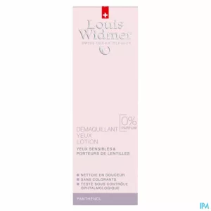 Widmer Oogmake-up Reiniger Lotion N/parf 100ml