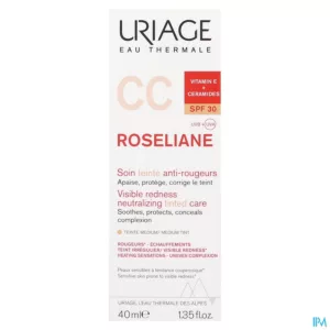 Uriage Roseliane Cc Cream Ip30 Tube 40ml