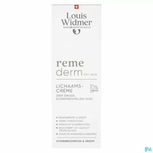 Widmer Remederm Lichaamscrème Zonder Parfum* 200ml