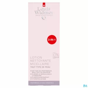 Widmer Micellaire Reinigingslotion N/parf 200ml