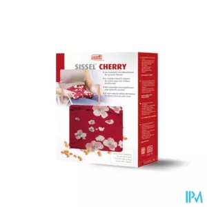 SISSEL® CHERRY – 23 x 26 cm - bloesemprint Kersenpitkussen