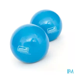 SISSEL® PILATES TONING BALL - 900 g (2 stuks)