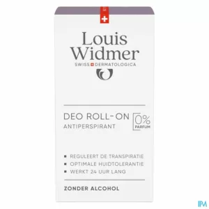 Widmer Deo Roll-on Antiperspirant Zonder Parfum 50ml