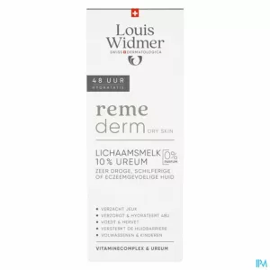 Widmer Remederm Lichaamsmelk 10 % Ureum Zonder Parfum 200ml