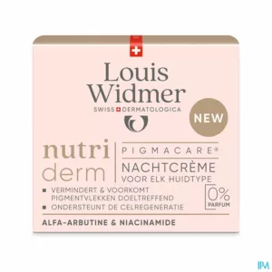 Widmer Nutriderm Pigmacare Nachtcreme N/parf 50ml