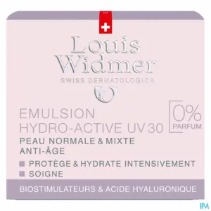 Widmer Dag Emulsie Hydro-active Uv30 N/parf 50ml