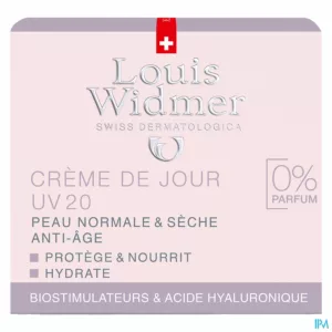 Widmer Dagcreme Uv20 N/parf Pot 50ml