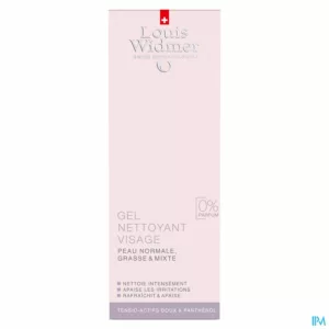 Widmer Wash Gel Gezicht N/parf 125ml