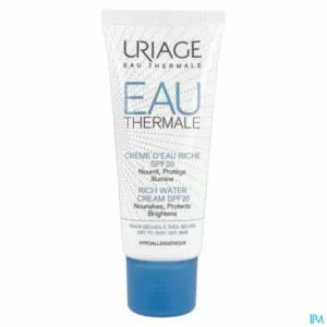Uriage Eau Thermale Cr Water Rijk Ip20 40ml