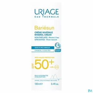 Uriage Bariesun Cr Minerale Ip50+ Allerg.h 100ml