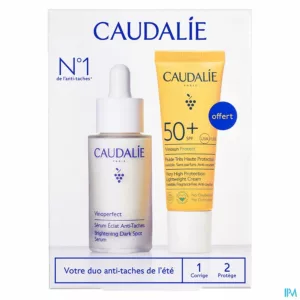 Caudalie Vinoperfect&zonnepr. Serum Set 2025 2prod