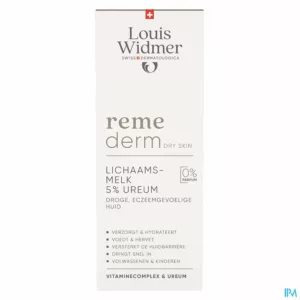 Widmer Remederm Lichaamsmelk 5 % Ureum Zonder Parfum 200ml