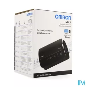 OMRON EVOLV (HEM-7600T-E) Bovenarmbloeddrukmeter - draadloos Compatibel met OMRON Connect app