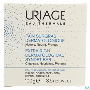 Uriage Thermale Wasstuk Overvet 100g