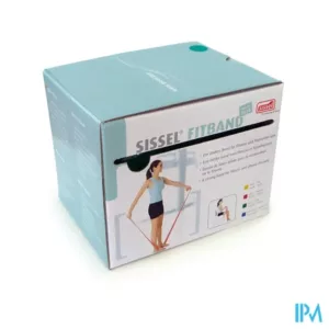 SISSEL® FITBAND - 15 cm x 46 m rol - x-strong - blauw