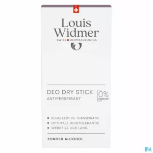 Widmer Deo Dry Stick Antiperspirant Zonder Parfum 50ml
