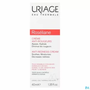 Uriage Roseliane Creme Anti Roodheid Tube 40ml