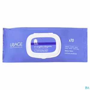 Uriage Bb 1ere Reinigingsdoekjes 2x70