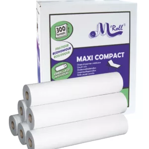 ONDERZOEKSTAFELPAPIER M'ROLL MAXI COMPACT 50X35CM 300 VEL 6 ROLLEN