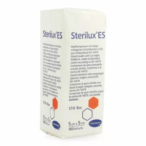 STERILUX ES  5x5cm 8l.nst.    100 p/s