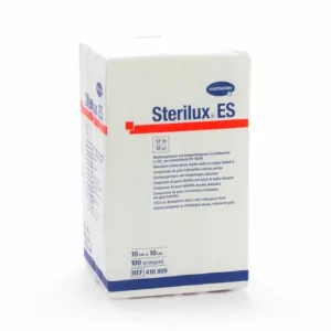 STERILUX ES 10x10cm 12l.nst.  100 p/s
