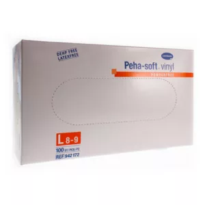 PEHA-SOFT vinyl poedervrij L  100 p/s