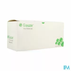 Gaaskompres Molnlycke Ster 8l 7,5x 7,5cm 30x5 153365