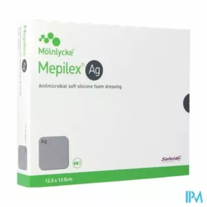 Mepilex Ag Verband Steriel 12,5x12,5cm 5 287121