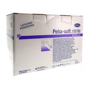 PEHA-SOFT nitrile steriel L   50 pr