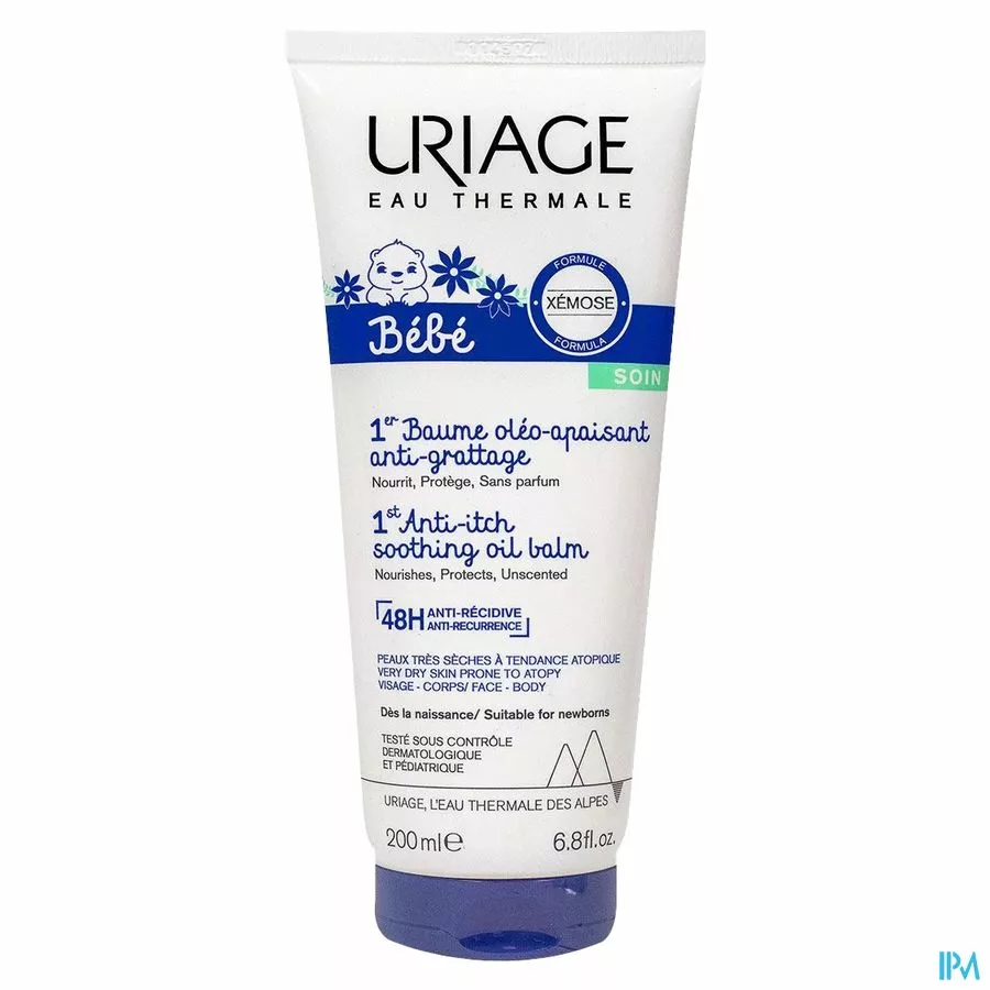 Uriage Bebe 1er Baume Oleo Apaisant A/grat. 200ml