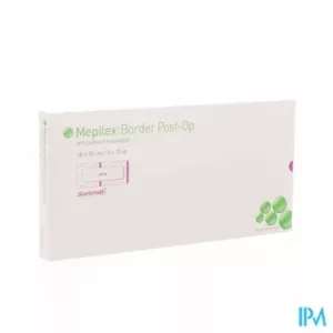 Mepilex Border Post-Op Verb 10x30cm 5 496605