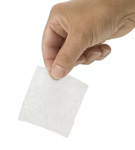 Heka syntec zalfkompres 7,5 x 7,5 cm steriel