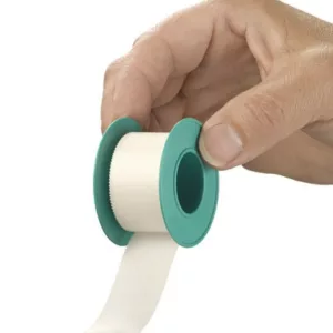 Heka silk hechtpleister ring 5 m x 1,25 cm niet-steriel