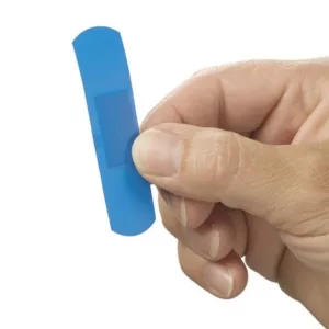 Heka navul blauwe HACCP pleister 72 x 19 mm niet steriel