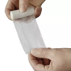 Heka hydrofiel windsel 4 m x 8 cm niet-steriel