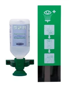 Actiomedic Eye Care design Oogspoelstation Single met sodium chloride 0,9% 500ML
