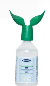 Actiomedic Oogspoelfles TWIN met sodium chloride 0,9% 500 ML