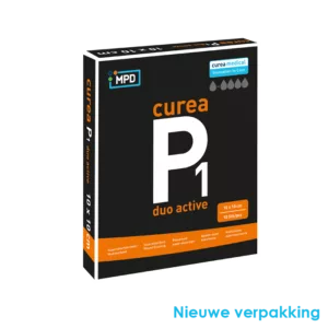 Curea P1 SuperCore® wondverband Duo active 10 x 10 cm steriel