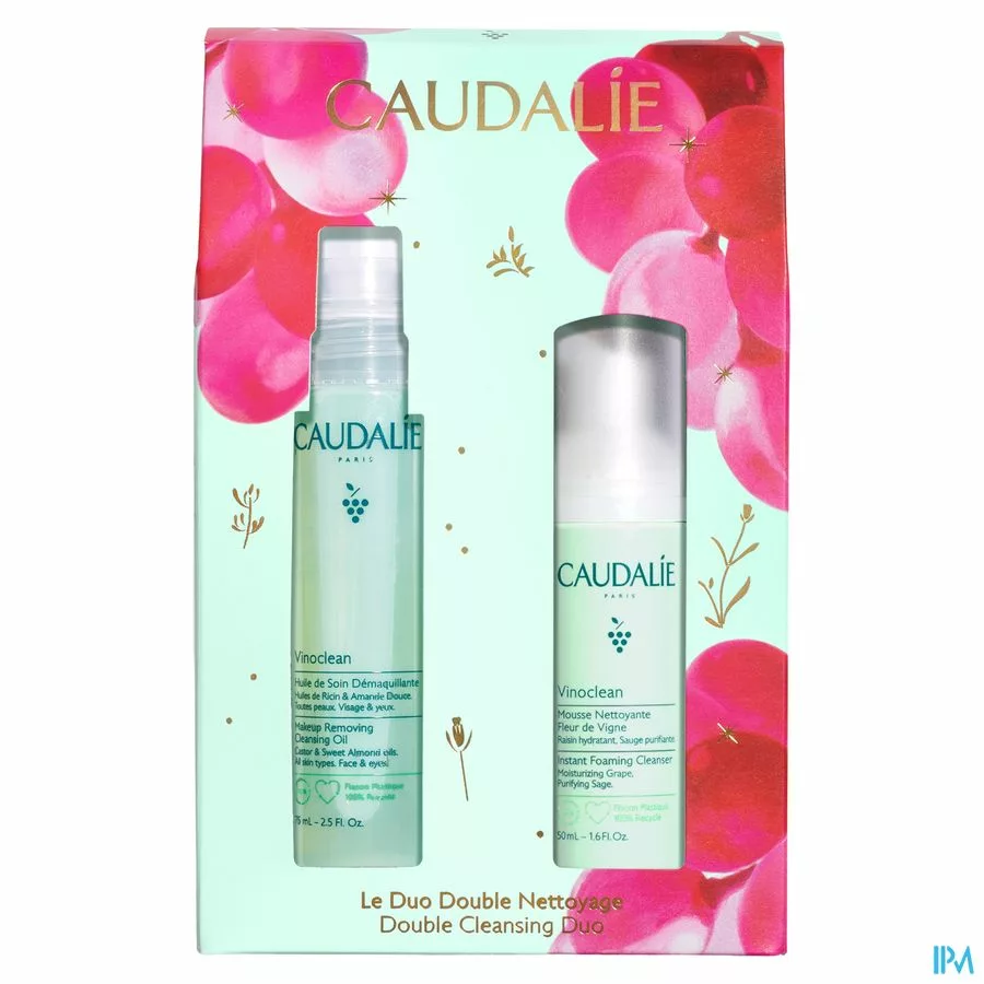 Caudalie Kerst Set Vinoclean Duo 2025 2 Prod.