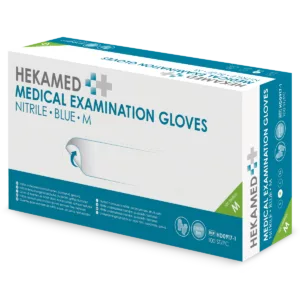 HEKAMED GLOVES SOFT NITRILE M