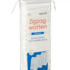 Heka zigzag watten 100 gram niet-steriel