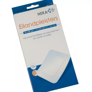 Heka eilandpleister 10 x 20 cm steriel