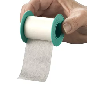 Heka por non-woven hechtpleister ring 5 m x 5 cm niet-steriel